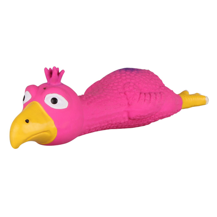 Dezzie Попугай Игрушка для собак, латексный попугай с пищалкой – интернет-магазин Ле’Муррр