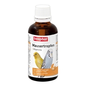 Beaphar Mausertropfen Витамины для птиц в период линьки