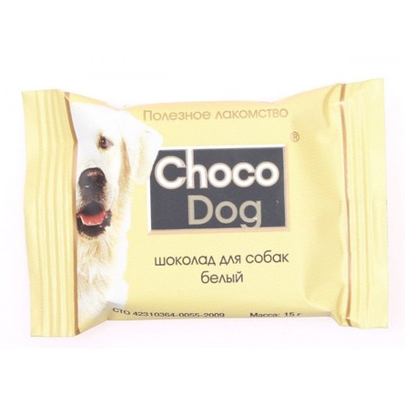 Choco Dog Белый шоколад для взрослых собак всех пород – интернет-магазин Ле’Муррр