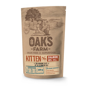 Oaks Farm Grain Free Kitten беззерновой сухой корм для котят (лосось)