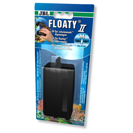 JBL Floaty II M Плавающий магнитный скребок для аквариумных стекол, чёрный – интернет-магазин Ле’Муррр